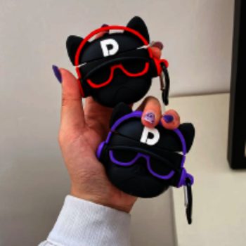 Ốp AirPods Pro 2 Gấu Kaws - Màu xám - Ảnh 5