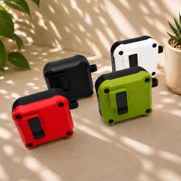 Case EdgeLock Iron AirPods 4 Hinh 1